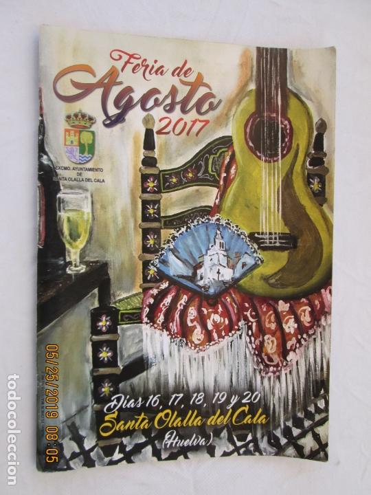 books: SANTA OLALLA DE CALA , PROGRAMA FERIAS AGOSTO 2017