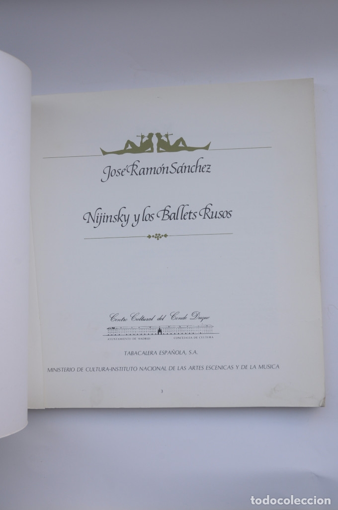 Libros: Nijinsky y los Ballets rusos - S&Aacute;NCHEZ, Jos&eacute; Ram&oacute;n - Foto 2