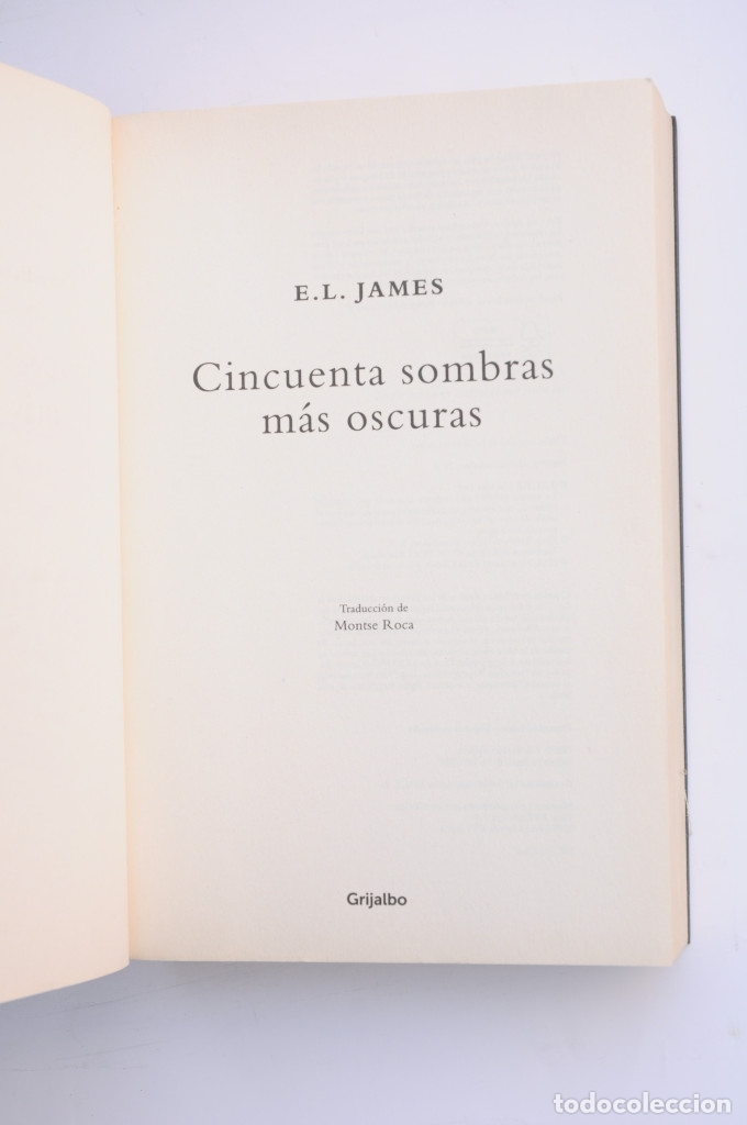 Libros: Cincuenta sombras m&aacute;s oscuras - JAMES, E. L. - Foto 2