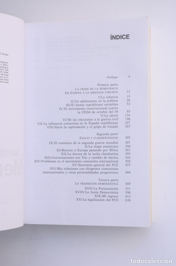 Libros: Santiago Carrillo. Memorias - CARRILLO, Santiago - Foto 3