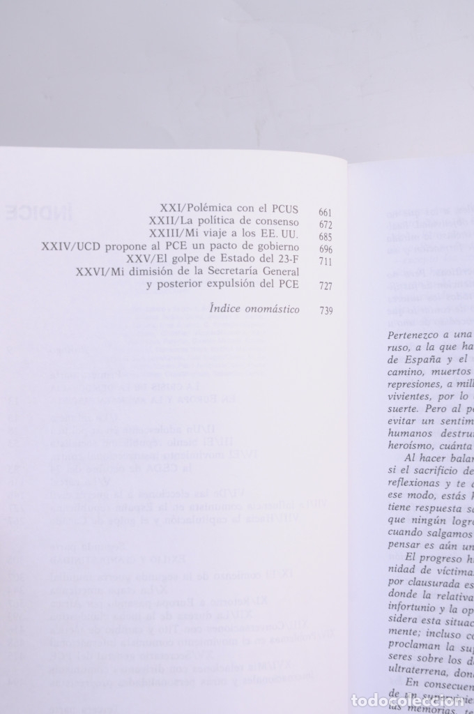 Libros: Santiago Carrillo. Memorias - CARRILLO, Santiago - Foto 4