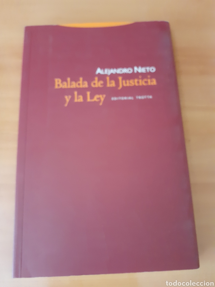 Libros: Alejandro nieto balada de justicia y ley - Foto 1