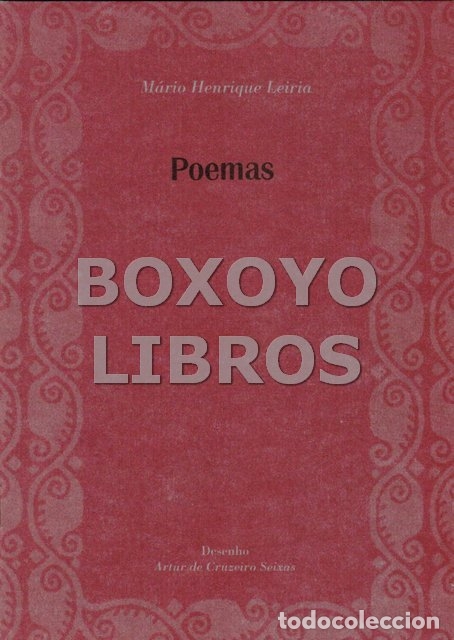 Libros: LEIRIA, M&aacute;rio Henrique. Poemas (1 y 2) - Foto 2