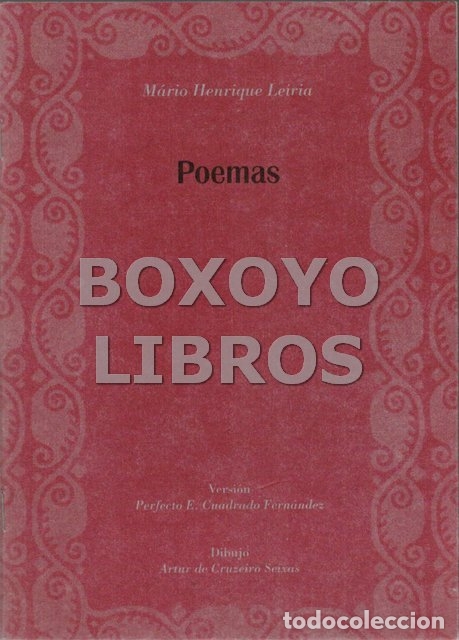 Libros: LEIRIA, M&aacute;rio Henrique. Poemas (1 y 2) - Foto 1