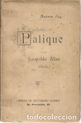 Libros: Palique - ALAS (CLARIN), LEOPOLDO - Foto 1