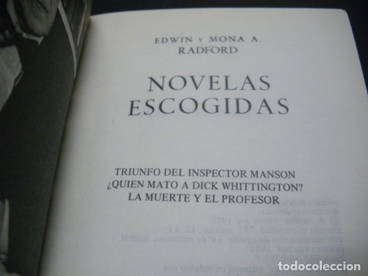 Libros: NOVELAS ESCOGIDAS - E M RADFORD - Foto 2