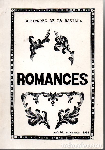 Libros: ROMANCES. - GUTIERREZ DE LA RASILLA. - Foto 1