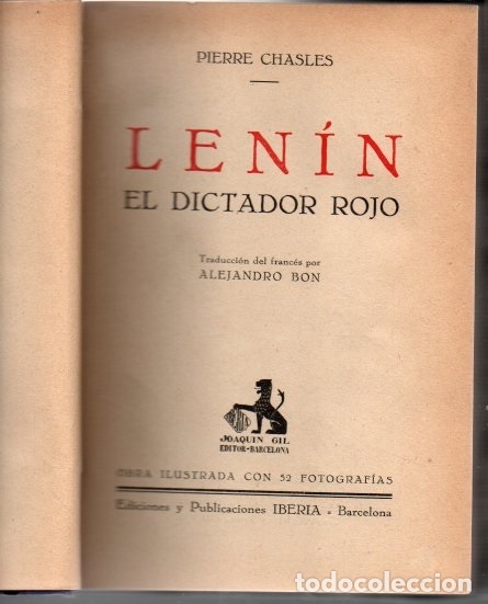 Libros: LENIN - CHASLES, Pierre. - Foto 1