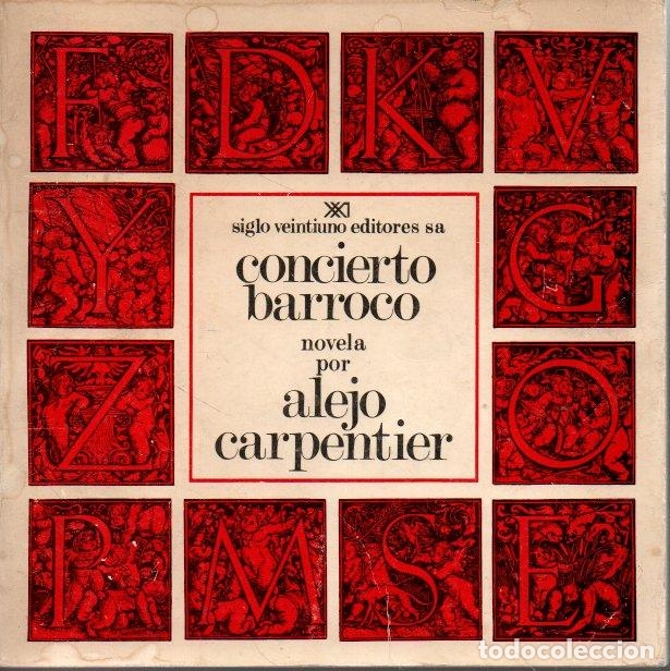 Libros: CONCIERTO BARROCO. - CARPENTIER, Alejo. - Foto 1
