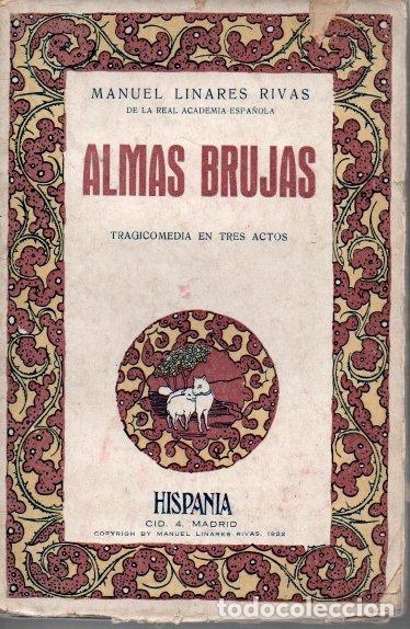 Libros: ALMAS BRUJAS. - LINARES RIVAS, Manuel. - Foto 1