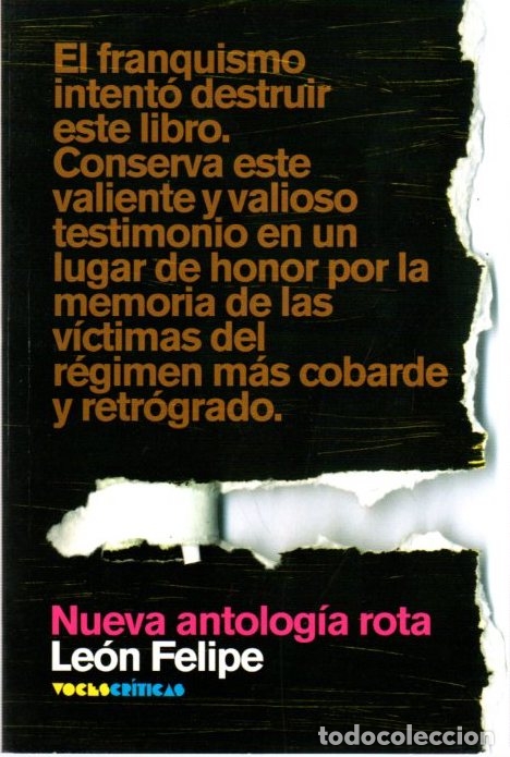 Libros: Nueva antolog&iacute;a rota - Felipe, Le&oacute;n - Foto 1