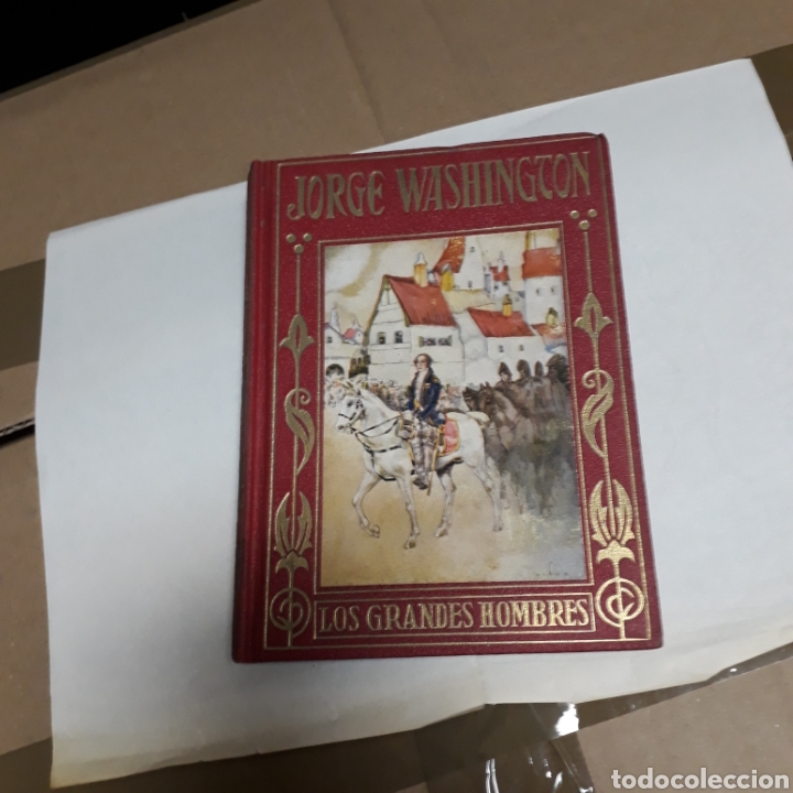 Libros: Jorge Washington, Los grandes hombres, Ed Araluce - Foto 1