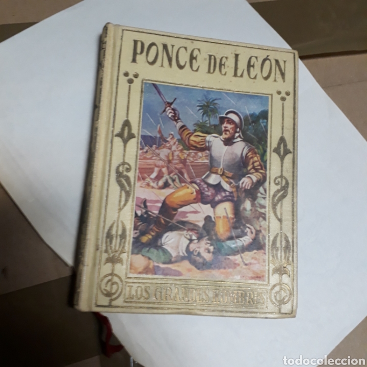 Libros: Ponce de Le&oacute;n,Los grandes hombres, Ed Araluce - Foto 1