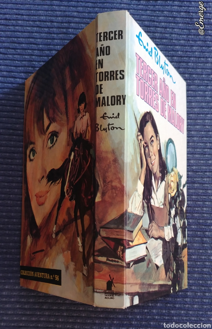 Libros: TERCER A&Ntilde;O EN TORRES DE MALORY. Enid Blyton. - Foto 3