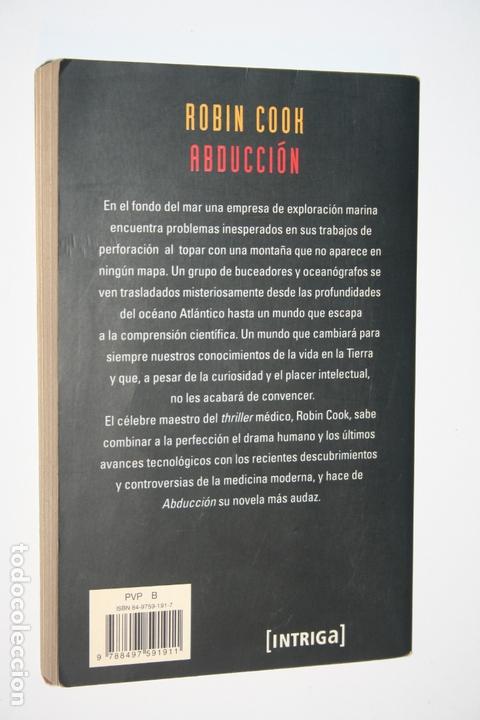 Libros: ABDUCCI&Oacute;N (Robin Cook) *** LIBRO Editorial DE BOLSILLO  (2002) - Foto 2