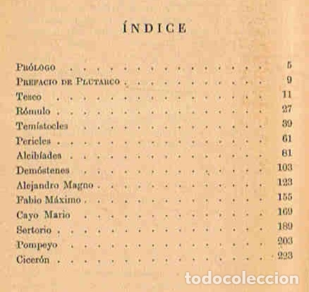 Libros: VIDAS DE GRANDES HOMBRES. - Plutarco. - Foto 2