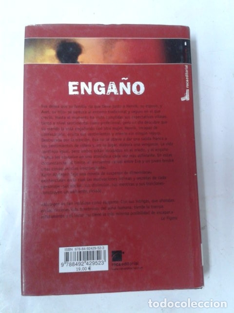 Libros: Enga&ntilde;o. Karin Alvtegen - Foto 2