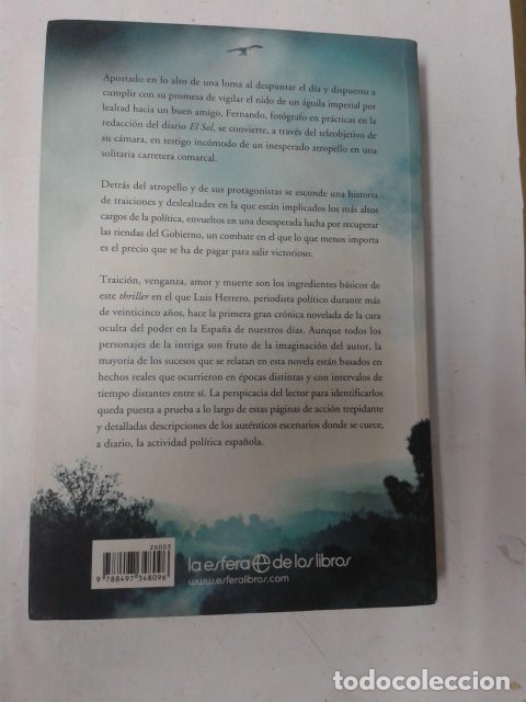 Libros: El tercer disparo. Luis Herrero. CL - Foto 2