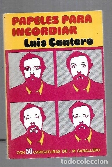 Libros: PAPELES PARA INCORDIAR - CANTERO, LUIS - Foto 7