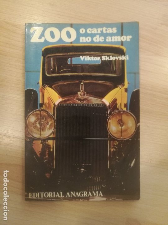 Libros: Zoo o cartas no de amor. Viktor Sklovski - Foto 1