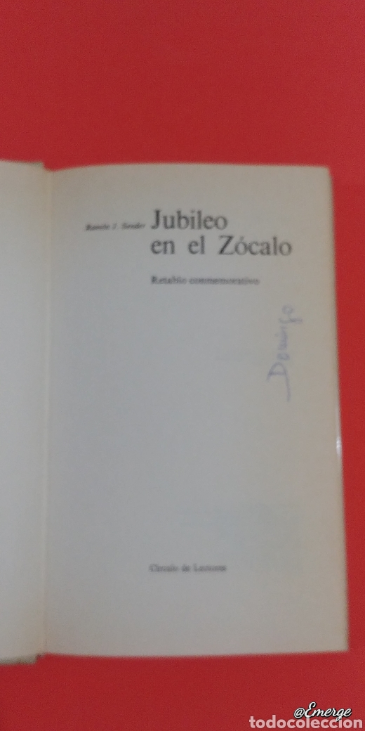 Libros: JUBILEO EN EL ZOCALO. Ram&oacute;n Sender. 1966. - Foto 3