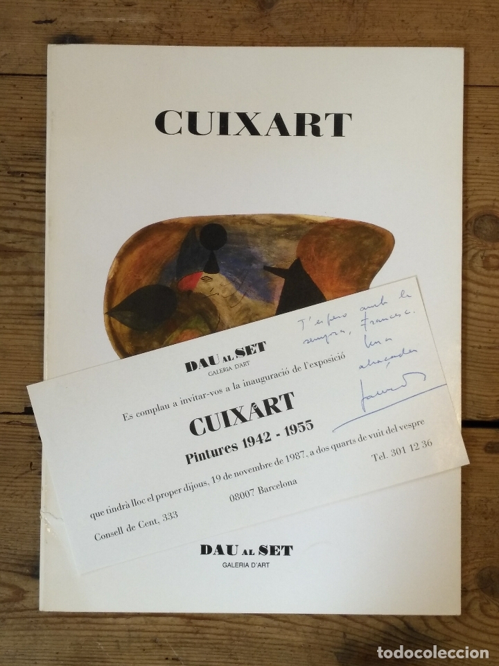 Libros: CUIXART. Pintures 1942-1955. - Foto 1