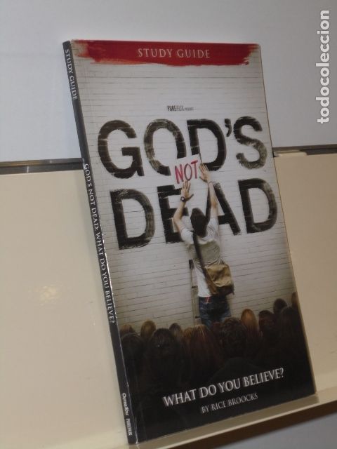 Libros: STUDY GUIDE GODS NOT DEAD WHAT DO YOU BELIEVE? BY RICE BROOKS - EN INGLES - Foto 1