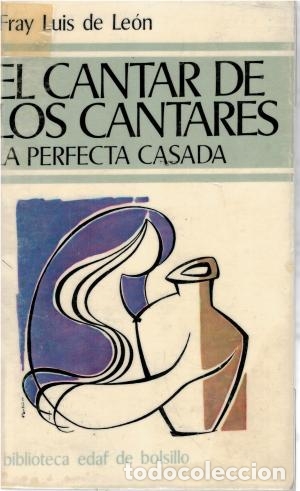 Libros: EL CANTAR DE LOS CANTARES - De Le&oacute;n,Fray Luis - Foto 1
