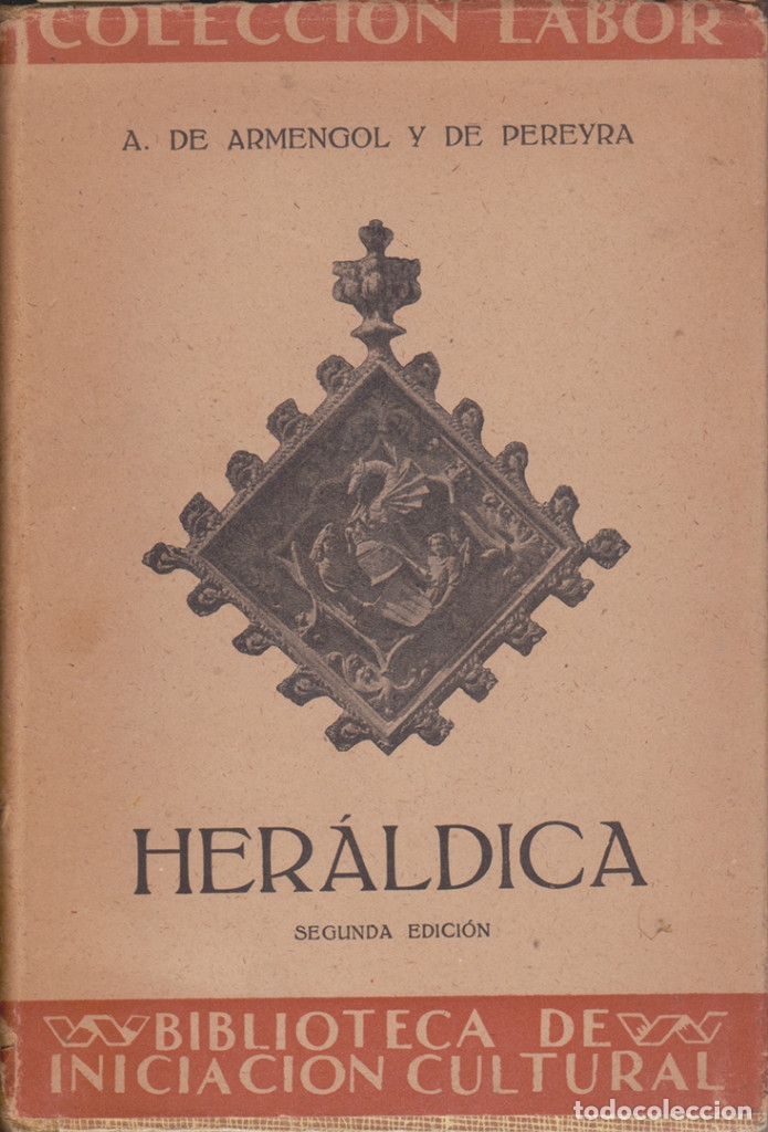 Libros: HERALDICA / ALEJANDRO DE ARMENGOL Y DE PEREYRA - Foto 1