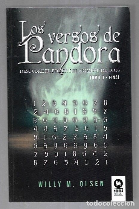 Libros: VERSOS DE PANDORA - LOS. TOMO II (FINAL) - OLSEN, WILLY M. - Foto 2