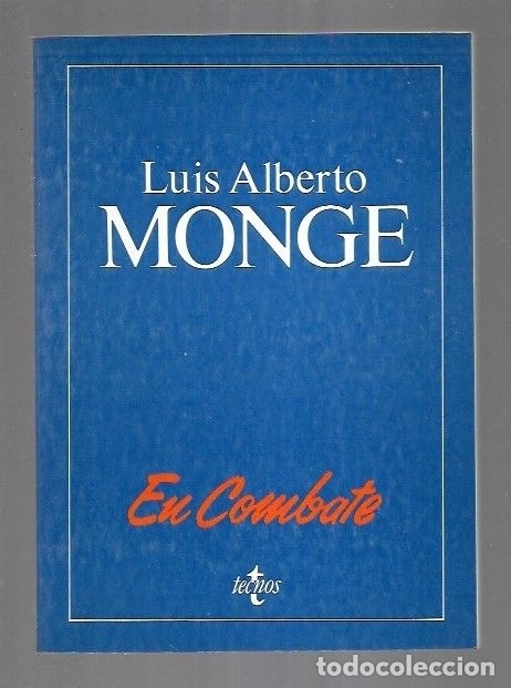 Libros: EN COMBATE - MONGE, LUIS ALBERTO - Foto 1