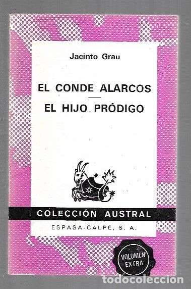 Libros: CONDE ALARCOS - EL / EL HIJO PRODIGO - GRAU, JACINTO - Foto 4