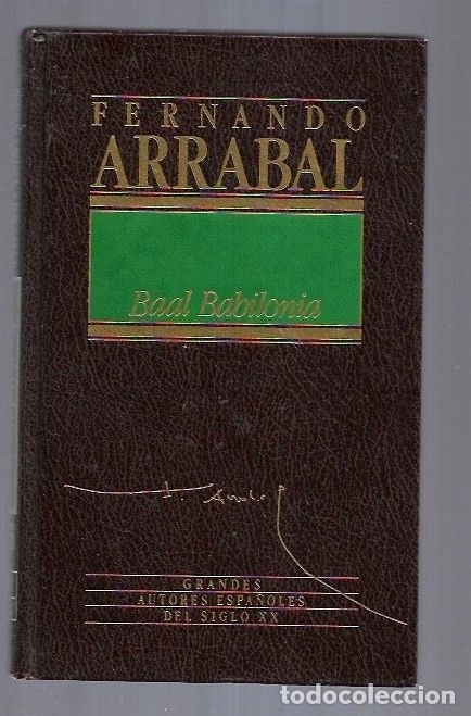 Libros: BAAL BABILONIA - ARRABAL, FERNANDO - Foto 1