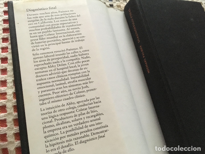 Libros: MICHAEL PALMER DIAGNOSTICO FINAL 1998 LIBRO KREATEN - Foto 4