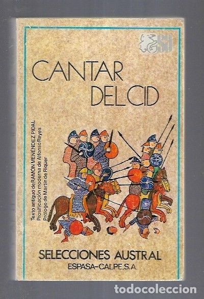 Libros: CANTAR DEL CID - ANONIMO - Foto 1