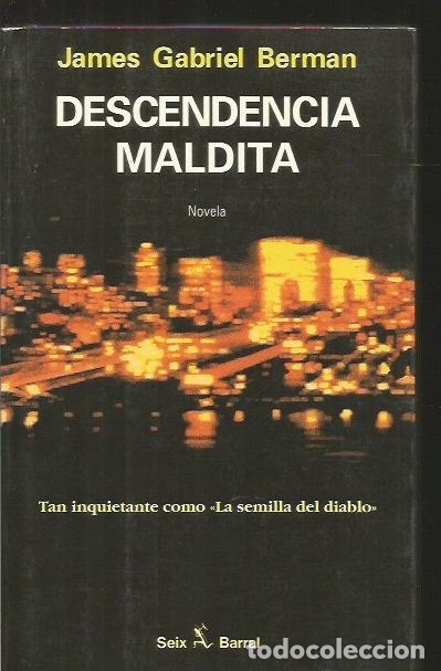 Libros: DESCENDENCIA MALDITA - BERMAN, JAMES GABRIEL - Foto 3