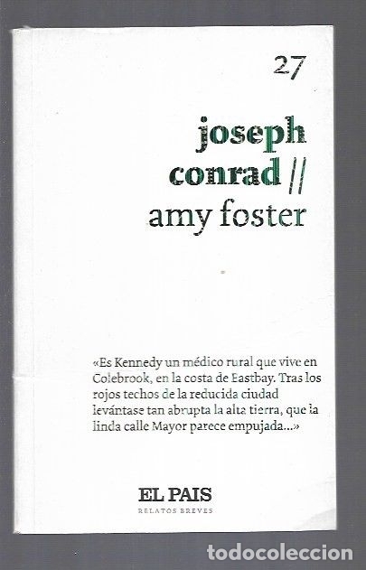 Libros: AMY FOSTER - CONRAD, JOSEPH - Foto 1