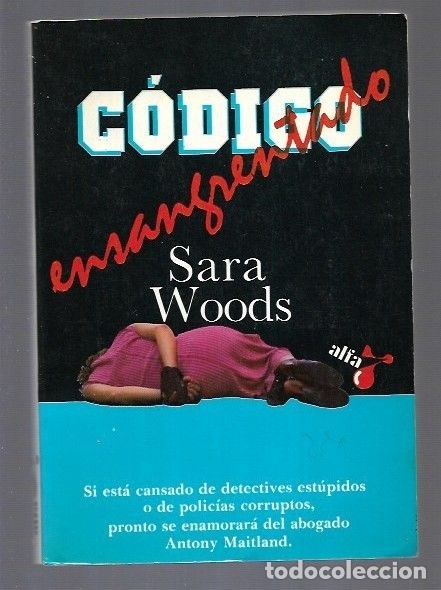 Libros: CODIGO ENSANGRENTADO - WOODS, SARA - Foto 1
