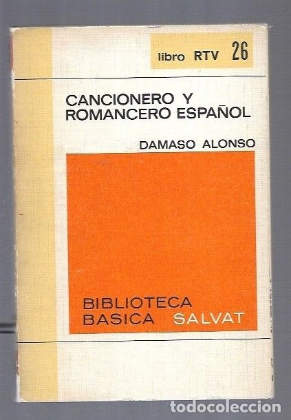 Libros: CANCIONERO Y ROMANCERO ESPA&Ntilde;OL - ALONSO, DAMASO - Foto 1