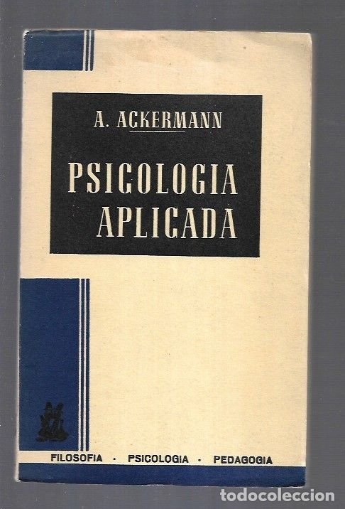 Libros: PSICOLOGIA APLICADA - ACKERMANN, A. - Foto 4