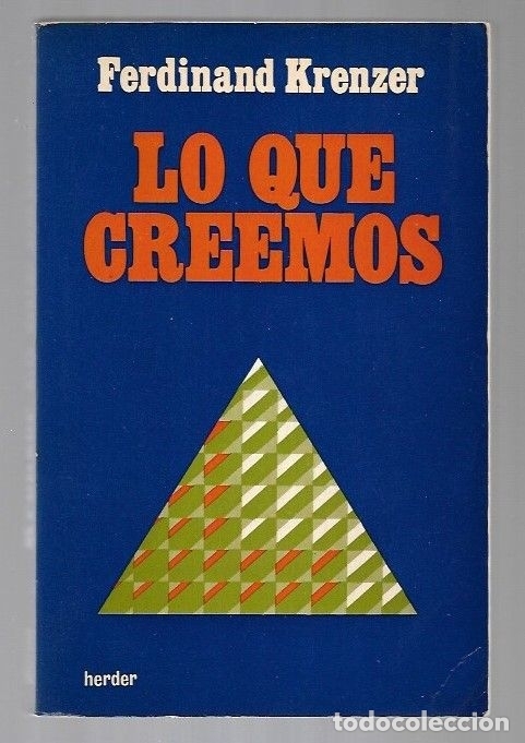 Libros: LO QUE CREEMOS - KRENZER, FERDINAND - Foto 1