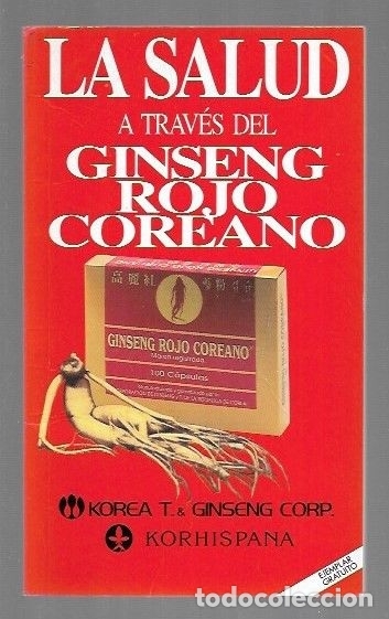 Libros: SALUD A TRAVES DEL GINSENG ROJO COREANO - LA - VARIOS - Foto 1