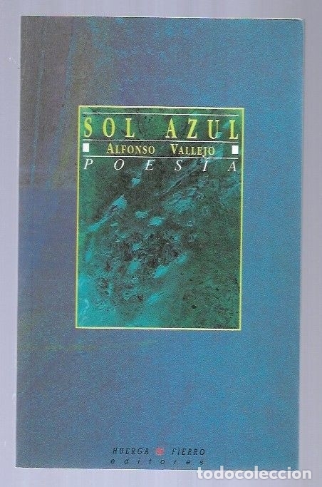 Libros: SOL AZUL - VALLEJO, ALFONSO - Foto 1