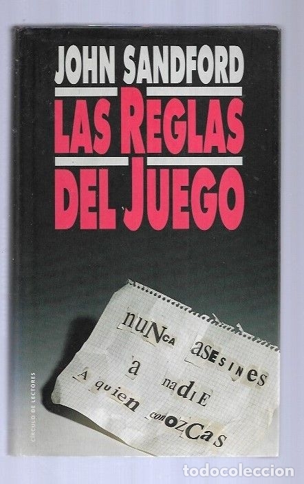 Libros: REGLAS DEL JUEGO - LAS - SANDFORD, JOHN - Foto 1