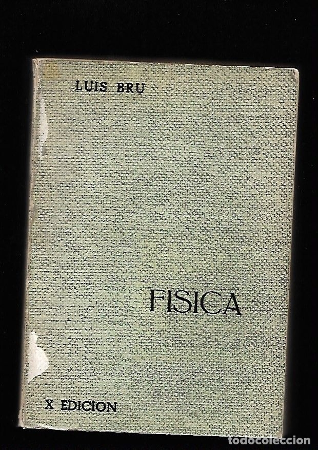 Libros: FISICA - BRU VILLASECA, LUIS - Foto 1