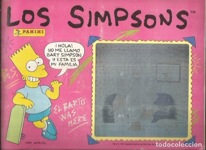 Libros: LOS SIMPSONS (ALBUM DE CROMOS) - VARIOS - Foto 1