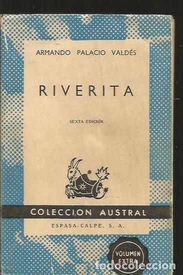 Libros: RIVERITA - PALACIO VALDES, ARMANDO - Foto 1