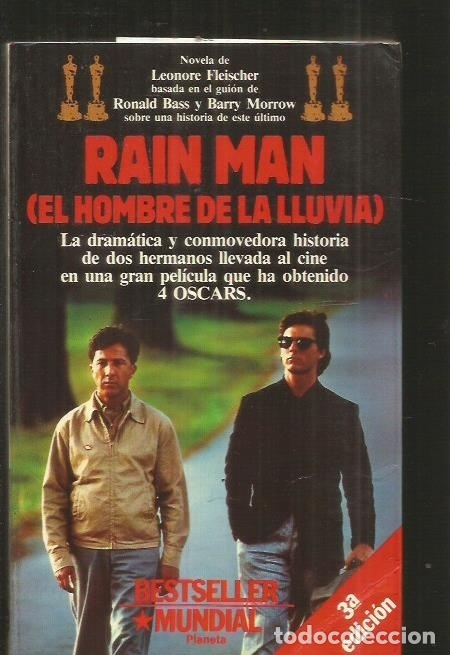 Libros: RAIN MAN (EL HOMBRE DE LA LLUVIA) - FLEISCHER, LEONORE - Foto 1