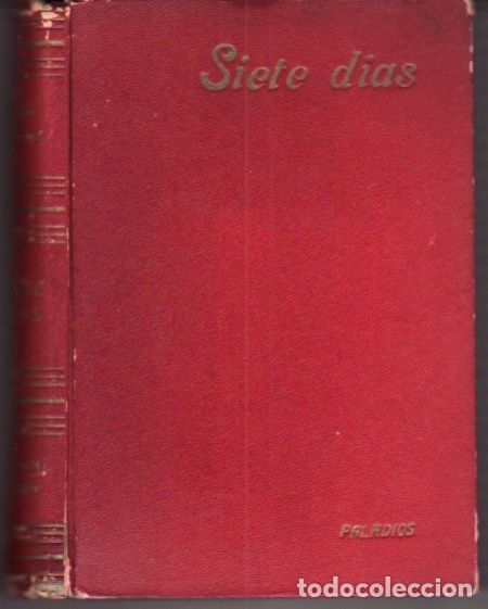Libros: SIETE DIAS - MONNIER, THIDE - Foto 1