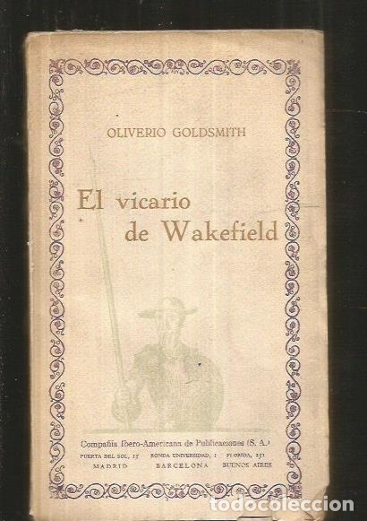 Libros: VICARIO DE WAKEFIELD - EL - GOLDSMITH, OLIVERIO - Foto 1